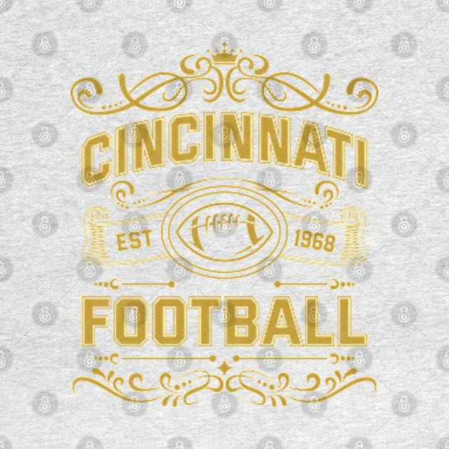 Vintage Cincinnati Football by carlesclan